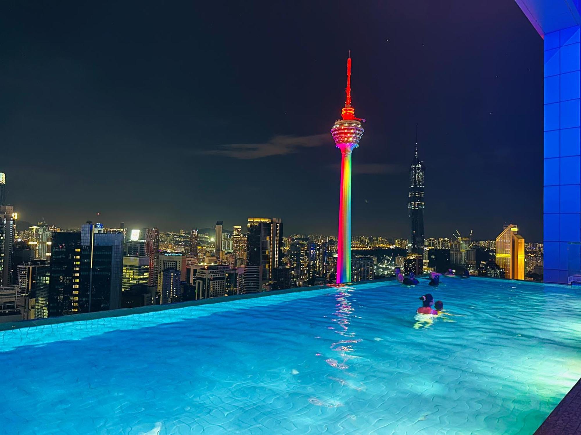 The Platinum Klcc By Moonlight Apartman Kuala Lumpur Kültér fotó